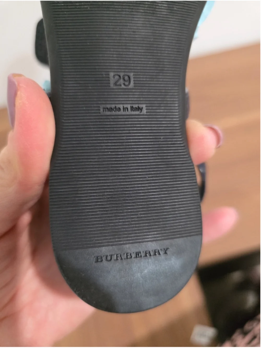 Burberry Kids Butterfly Sandals – Size 29 (EU) – NWOT